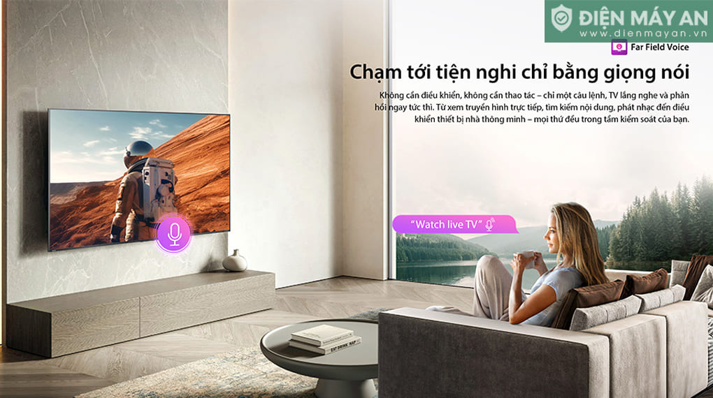 Smart Tivi Mini LED Toshiba AI 4K 85 inch 85Z670RP